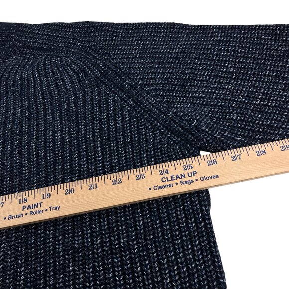 Peter Millar Crown Crewneck Sweater Mens XXL SLIM Wool Blend Heather Navy NWT - Picture 6 of 9